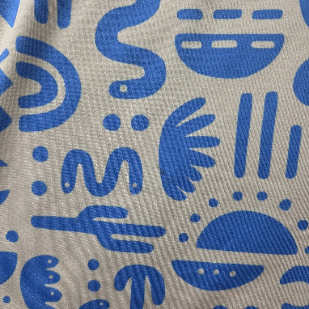 Bad Birdie Azteca Polo Shirt Mens XL Golf Performance Geometric Abstract Print - Picture 6 of 12